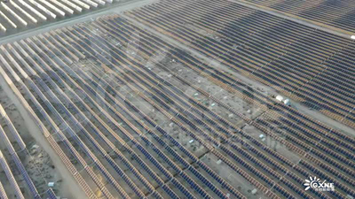 华能海南州塔拉滩50MW光伏柔性支架项目